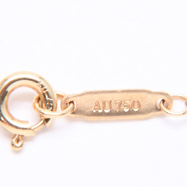 極美品 Tiffany & Co. ティファニー デイジーキー ペレッティ ネックレス ダイヤモンド ゴールド Au750 中古 4a004952