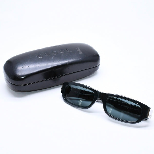 極美品 GUCCI グッチ スクエア サングラス アイウェア GG 1153/S 5CC サイズ53□18 135 ダークグリーン 中古 4a006190