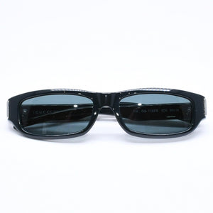 極美品 GUCCI グッチ スクエア サングラス アイウェア GG 1153/S 5CC サイズ53□18 135 ダークグリーン 中古 4a006190