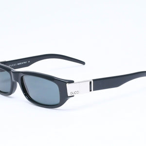 極美品 GUCCI グッチ スクエア サングラス アイウェア GG 1153/S 5CC サイズ53□18 135 ダークグリーン 中古 4a006190