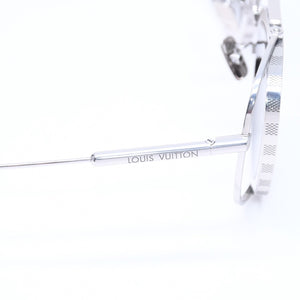 新品同様 LOUIS VUITTON ルイヴィトン 24SS LV スーパーヴィジョン メタル パイロット サングラス Z2213U サイズ47□28 145 中古 4a006182