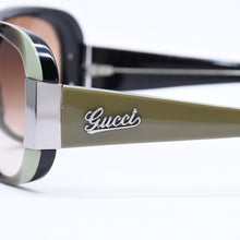 画像をギャラリービューアに読み込む, 極美品 GUCCI グッチ サングラス アイウェア GG3063/S U53PN サイズ62□10 120 ブラウン グリーン グラデーション 中古 4a006198