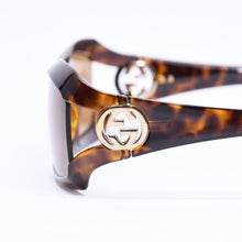 画像をギャラリービューアに読み込む, GUCCI グッチ サングラス アイウェア GG2599/S BNMDS サイズ57□16 130 べっ甲カラー ブラウン 美品 中古 4a006207