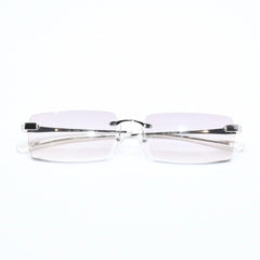 極美品 YVES SAINT LAURENT イヴ サンローラン 度入り眼鏡 メガネ YSL2054/S YB7 サイズ54□16 140 シルバー 中古 4a006169