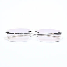 画像をギャラリービューアに読み込む, 極美品 YVES SAINT LAURENT イヴ サンローラン 度入り眼鏡 メガネ YSL2054/S YB7 サイズ54□16 140 シルバー 中古 4a006169