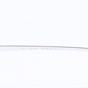 極美品 YVES SAINT LAURENT イヴ サンローラン 度入り眼鏡 メガネ YSL2054/S YB7 サイズ54□16 140 シルバー 中古 4a006169