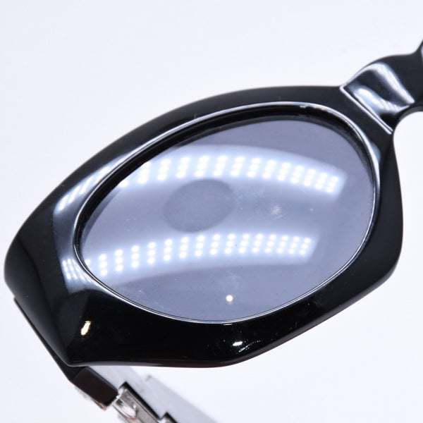 VERSACE ヴェルサーチ サングラス アイウェア MOD.420/Z COL 852 メデューサ ブラック シルバー 美品 中古 4a006205