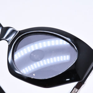 VERSACE ヴェルサーチ サングラス アイウェア MOD.420/Z COL 852 メデューサ ブラック シルバー 美品 中古 4a006205