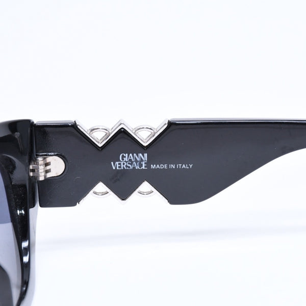 VERSACE ヴェルサーチ サングラス アイウェア MOD.420/Z COL 852 メデューサ ブラック シルバー 美品 中古 4a006205