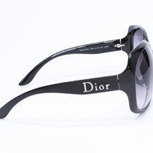 Load the image into the gallery viewer. 極美品 Christian Dior クリスチャンディオール DIOR GLOSSY1 サングラス アイウェア 584LF サイズ62□20 125 ブラック 中古 4a006176