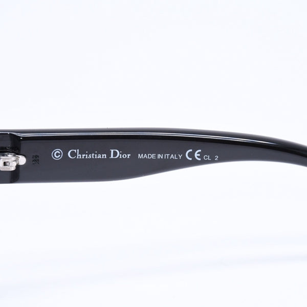 極美品 Christian Dior クリスチャンディオール DIOR GLOSSY1 サングラス アイウェア 584LF サイズ62□20 125 ブラック 中古 4a006176