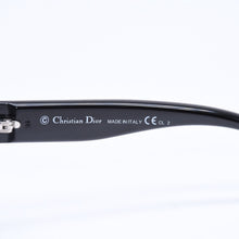 Load the image into the gallery viewer. 極美品 Christian Dior クリスチャンディオール DIOR GLOSSY1 サングラス アイウェア 584LF サイズ62□20 125 ブラック 中古 4a006176