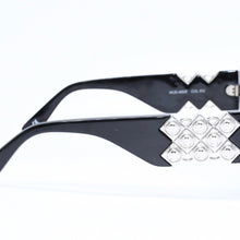 Load the image into the gallery viewer. VERSACE ヴェルサーチ サングラス アイウェア MOD.420/Z COL 852 メデューサ ブラック シルバー 美品 中古 4a006205