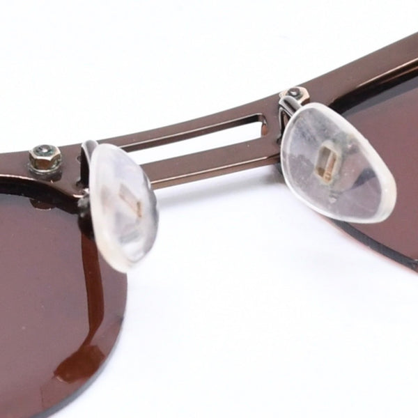 GUCCI グッチ シールド サングラス アイウェア GG1727/S 6N8 サイズ73□12 115 ブラウン メタル 美品 中古 4a006186