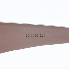 画像をギャラリービューアに読み込む, GUCCI グッチ シールド サングラス アイウェア GG1727/S 6N8 サイズ73□12 115 ブラウン メタル 美品 中古 4a006186