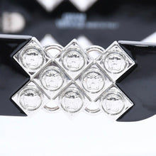 Load the image into the gallery viewer. VERSACE ヴェルサーチ サングラス アイウェア MOD.420/Z COL 852 メデューサ ブラック シルバー 美品 中古 4a006205
