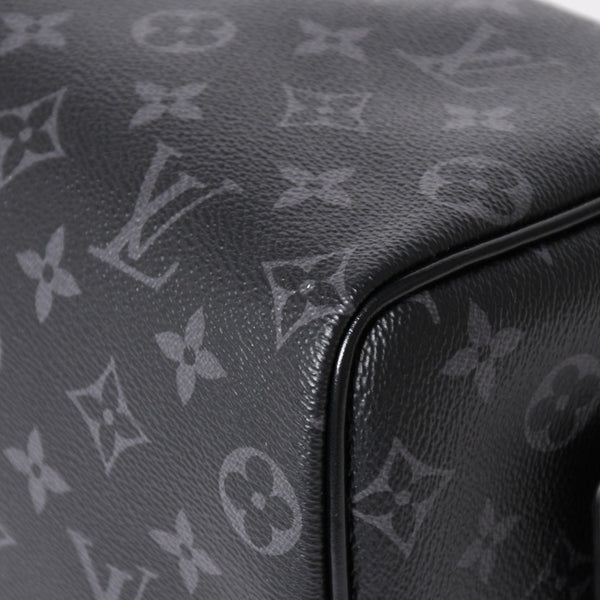 極美品 LOUIS VUITTON ルイヴィトン ドップ キット ハンドバッグ M46354 モノグラム エクリプス ブラック 中古 4a006103