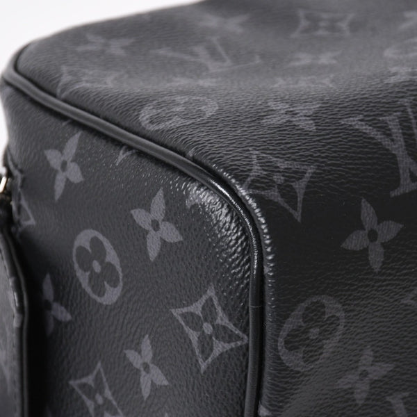 極美品 LOUIS VUITTON ルイヴィトン ドップ キット ハンドバッグ M46354 モノグラム エクリプス ブラック 中古 4a006103