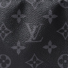 Load the image into the gallery viewer. 極美品 LOUIS VUITTON ルイヴィトン ドップ キット ハンドバッグ M46354 モノグラム エクリプス ブラック 中古 4a006103