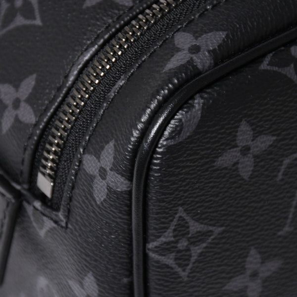 極美品 LOUIS VUITTON ルイヴィトン ドップ キット ハンドバッグ M46354 モノグラム エクリプス ブラック 中古 4a006103