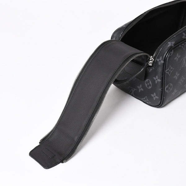 極美品 LOUIS VUITTON ルイヴィトン ドップ キット ハンドバッグ M46354 モノグラム エクリプス ブラック 中古 4a006103