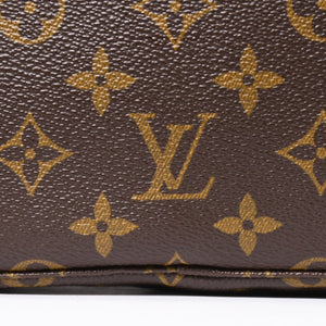 極美品 LOUIS VUITTON ルイヴィトン トゥルーストワレット 23 セカンドバッグ クラッチバッグ M47524 ブラウン ゴールド金具 中古 4a006071