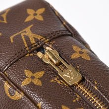 Load the image into the gallery viewer. 極美品 LOUIS VUITTON ルイヴィトン トゥルーストワレット 23 セカンドバッグ クラッチバッグ M47524 ブラウン ゴールド金具 中古 4a006071