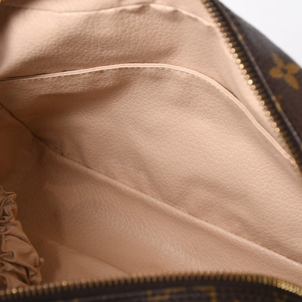 極美品 LOUIS VUITTON ルイヴィトン トゥルーストワレット 23 セカンドバッグ クラッチバッグ M47524 ブラウン ゴールド金具 中古 4a006071