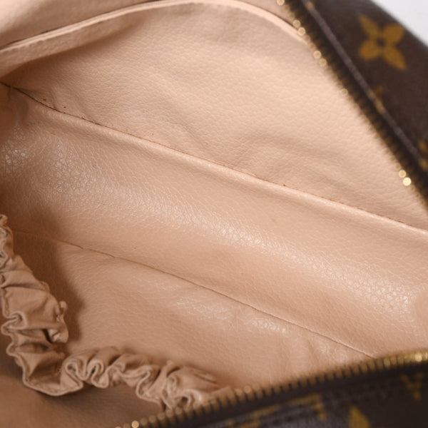 極美品 LOUIS VUITTON ルイヴィトン トゥルーストワレット 23 セカンドバッグ クラッチバッグ M47524 ブラウン ゴールド金具 中古 4a006071