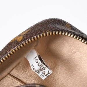極美品 LOUIS VUITTON ルイヴィトン トゥルーストワレット 23 セカンドバッグ クラッチバッグ M47524 ブラウン ゴールド金具 中古 4a006071