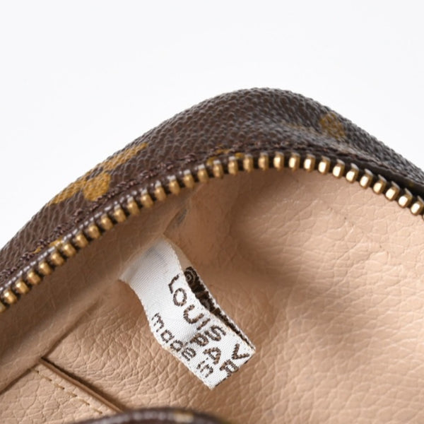 極美品 LOUIS VUITTON ルイヴィトン トゥルーストワレット 23 セカンドバッグ クラッチバッグ M47524 ブラウン ゴールド金具 中古 4a006071