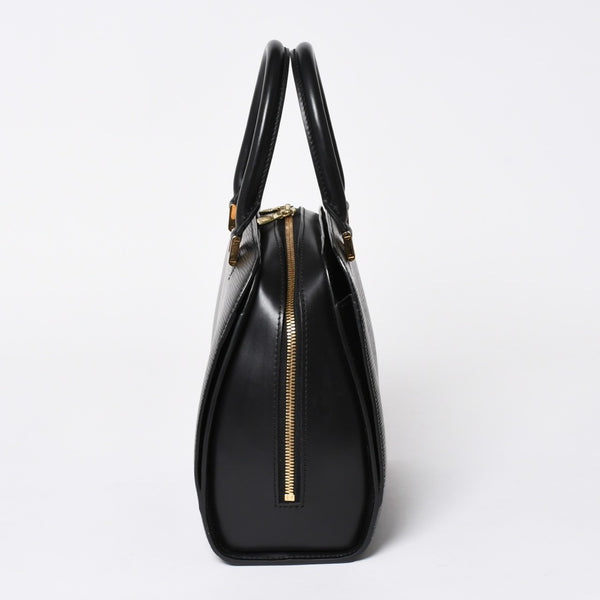 極美品 LOUIS VUITTON ルイヴィトン エピ ポンヌフ ハンドバッグ M52052 エピレザー ブラック ゴールド金具 中古 4a006241