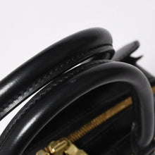 将图片加载到图库查看器中。 極美品 LOUIS VUITTON ルイヴィトン エピ ポンヌフ ハンドバッグ M52052 エピレザー ブラック ゴールド金具 中古 4a006241