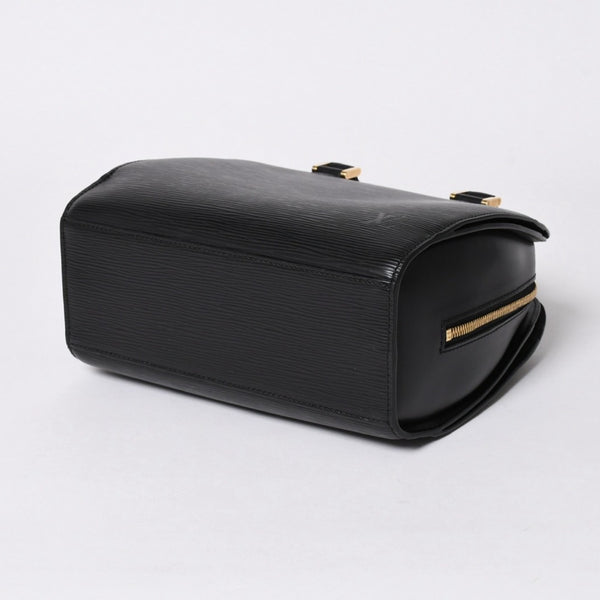 極美品 LOUIS VUITTON ルイヴィトン エピ ポンヌフ ハンドバッグ M52052 エピレザー ブラック ゴールド金具 中古 4a006241