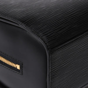 極美品 LOUIS VUITTON ルイヴィトン エピ ポンヌフ ハンドバッグ M52052 エピレザー ブラック ゴールド金具 中古 4a006241