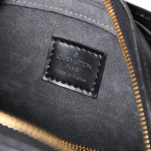 極美品 LOUIS VUITTON ルイヴィトン エピ ポンヌフ ハンドバッグ M52052 エピレザー ブラック ゴールド金具 中古 4a006241