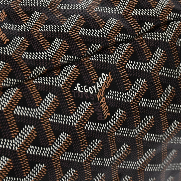 新品同様品 GOYARD ゴヤール サンルイPM バッグ トートバッグ STLCROPMLTY01CL01P ブラック PVC レザー 中古 4a006428