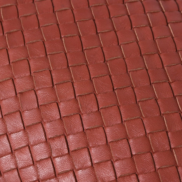 極美品 BOTTEGA VENETA ボッテガヴェネタ イントレチャート ホーボー ハンドバッグ ショルダーバッグ ピンク レザー 中古 4a006224