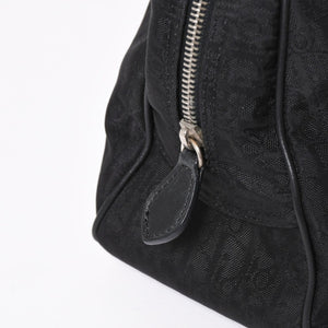 極美品 Christian Dior クリスチャンディオール ラブリー ハンドバッグ 02-BO-0097 トロッター ブラック ガリアーノ期 中古 4a006210