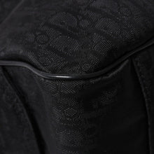 Load the image into the gallery viewer. 極美品 Christian Dior クリスチャンディオール ラブリー ハンドバッグ 02-BO-0097 トロッター ブラック ガリアーノ期 中古 4a006210