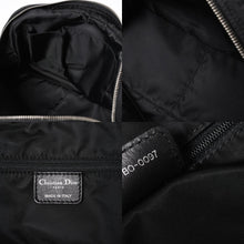 Load the image into the gallery viewer. 極美品 Christian Dior クリスチャンディオール ラブリー ハンドバッグ 02-BO-0097 トロッター ブラック ガリアーノ期 中古 4a006210