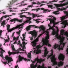 画像をギャラリービューアに読み込む, BALENCIAGA バレンシアガ ショルダーバッグ CRUSH クラッシュ M レオパード柄 ピンク ブラック 716393 美品 中古 4a005040