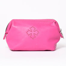 将图片加载到图库查看器中。 CHROME HEARTS クロムハーツ COSMETIC POUCH コスメティック ポーチ CHプラスパッチ 1パッチ ダガー シルバー925 美品 中古 4a006262