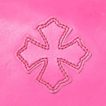 将图片加载到图库查看器中。 CHROME HEARTS クロムハーツ COSMETIC POUCH コスメティック ポーチ CHプラスパッチ 1パッチ ダガー シルバー925 美品 中古 4a006262
