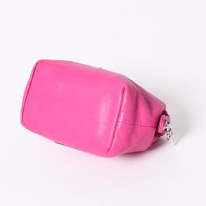 CHROME HEARTS クロムハーツ COSMETIC POUCH コスメティック ポーチ CHプラスパッチ 1パッチ ダガー シルバー925 美品 中古 4a006262