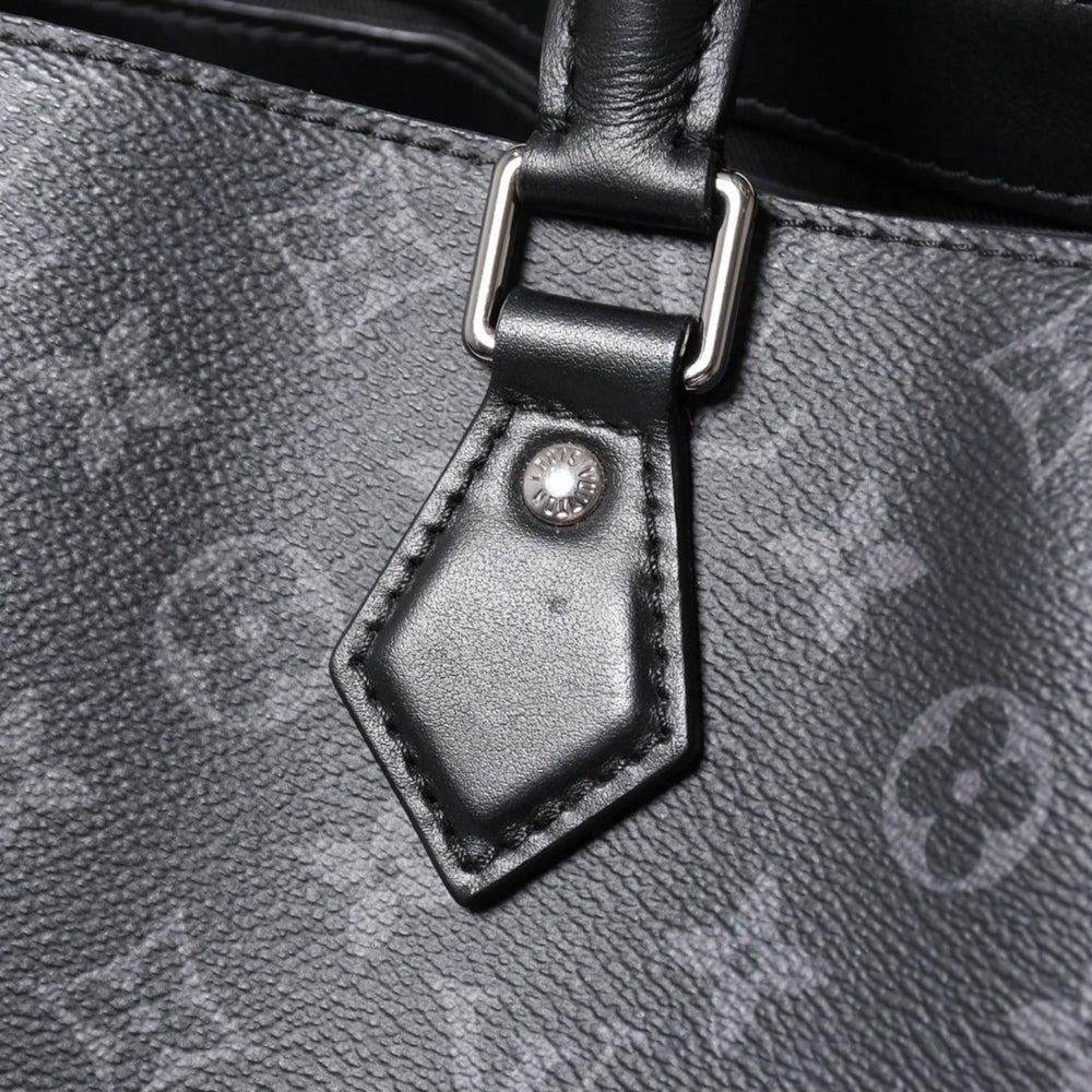 極美品 LOUIS VUITTON ルイヴィトン グラン サック トートバッグ M44733 モノグラムエクリプス ブラック シルバー金具 中古 4a006217