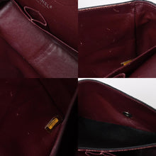 Load the image into the gallery viewer. 極美品 CHANEL シャネル デカマトラッセ30 Wフラップ Wチェーンショルダーバッグ 16番台 ココマーク キャビアスキン ブラック 中古 4a006242