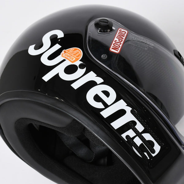 Supreme×SIMPSON Supreme Simpson Street Bandit Helmet Size M 16AW Black Good Condition Used 4a005218