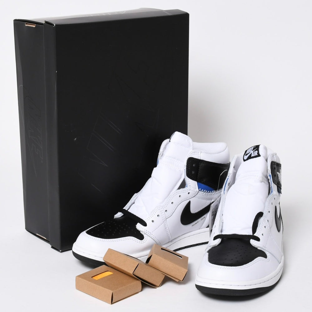 新品未使用品 NIKE AIR JORDAN 1 RETRO HI OG エアジョーダン 1 × UNION ユニオン × FRAGMENT DESIGN フラグメントデザイン サイズ10.5 中古 4a006253