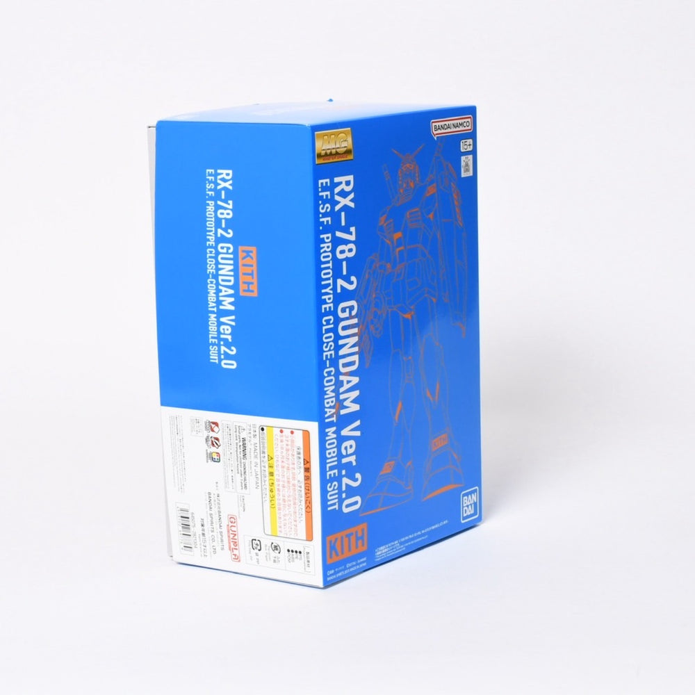 新品未使用 KITH × ガンダムプラモデル MG 1/100 RX-78-2 ガンダム Ver.20 5069776 バンダイナムコ ブルー オレンジ プラモデル 日本限定 中古 4a006378